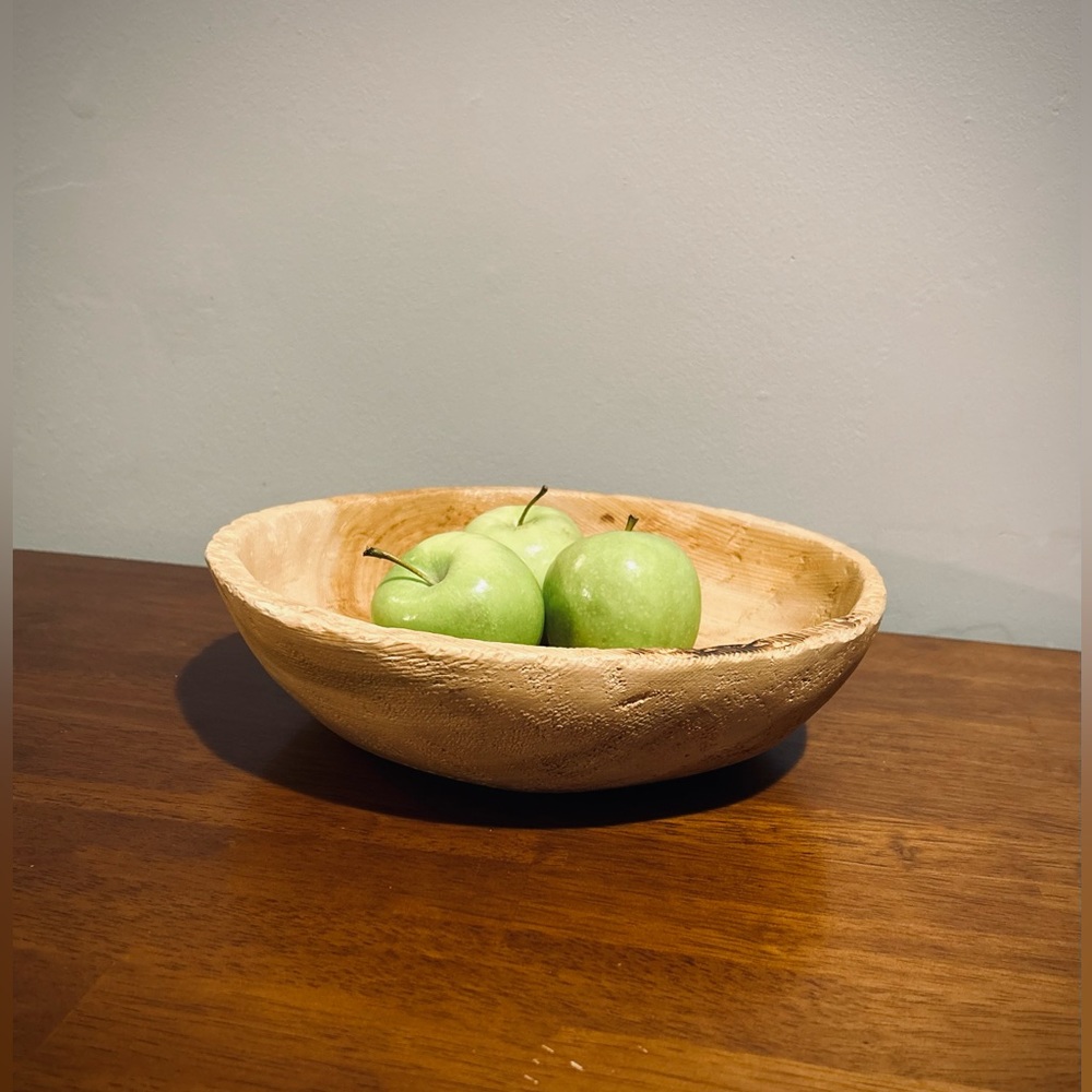 Wood bowl
